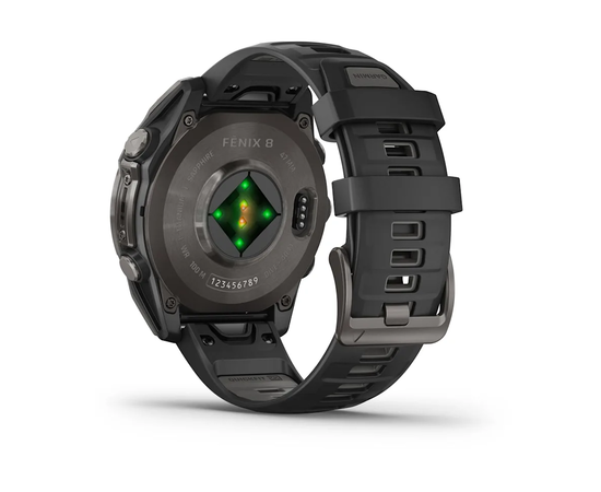 GARMIN FENIX 8 47MM, AMOLED, ANGLIES SPALVOS, 010-02904-21