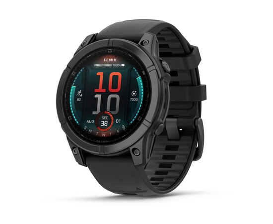 GARMIN FENIX E, 47MM, JUODAS, 010-03025-01