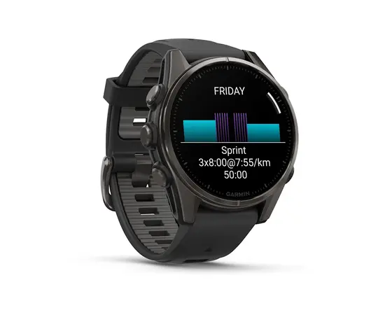 GARMIN FENIX 8 43MM, AMOLED, ANGLIES SPALVOS, 010-02903-21