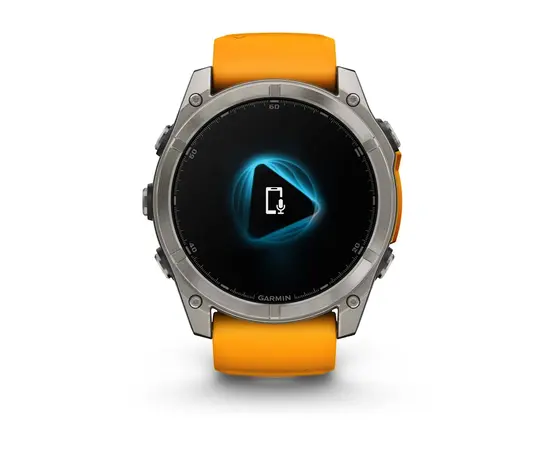 GARMIN FENIX 8 51MM, AMOLED, TITANO SPALVOS, 010-02905-11