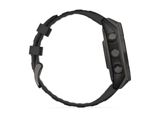 GARMIN FENIX 8 51MM, SAPPHIRE SOLAR, JUODAS, 010-02907-11