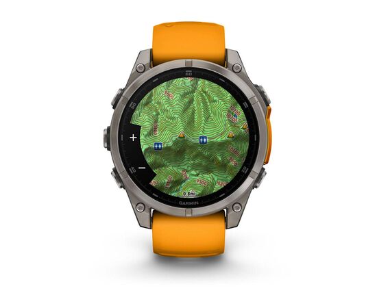 GARMIN FENIX 8 47MM, AMOLED, TITANO SPALVOS, 010-02904-11
