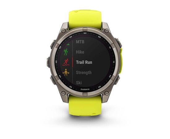 GARMIN FENIX 8 47MM, SAPPHIRE SOLAR, GELTONAS, 010-02906-21