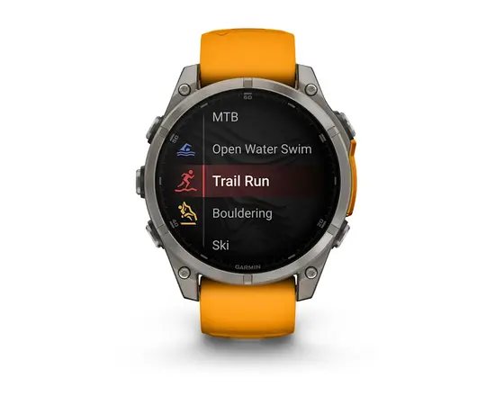 GARMIN FENIX 8 47MM, AMOLED, TITANO SPALVOS, 010-02904-11