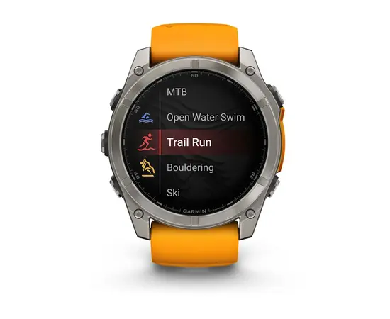 GARMIN FENIX 8 51MM, AMOLED, TITANO SPALVOS, 010-02905-11