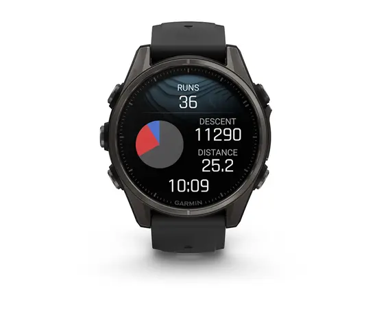 GARMIN FENIX 8 43MM, AMOLED, ANGLIES SPALVOS, 010-02903-21