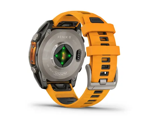 GARMIN FENIX 8 47MM, AMOLED, TITANO SPALVOS, 010-02904-11
