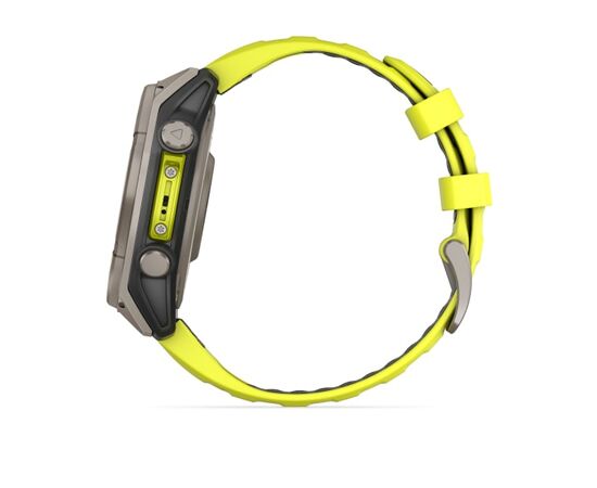 GARMIN FENIX 8 47MM, SAPPHIRE SOLAR, GELTONAS, 010-02906-21