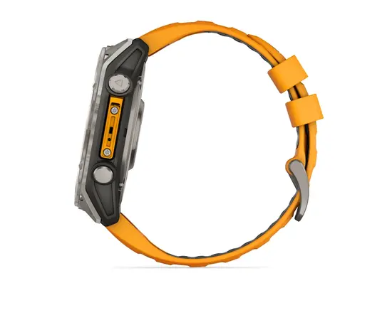 GARMIN FENIX 8 51MM, AMOLED, TITANO SPALVOS, 010-02905-11
