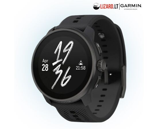 SUUNTO RACE S, PLIENAS, ALL BLACK, SS051013000
