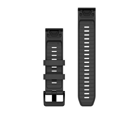 GARMIN QUICKFIT 26MM GRAFITO SILIKONINė APYRANKė, 010-13393-07