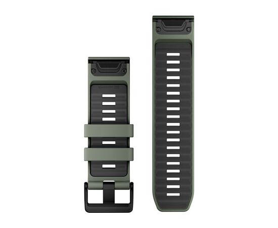 GARMIN QUICKFIT 26MM GLUOSNIO žALIA/GRAFITO SILIKONINė APYRANKė, 010-13393-04