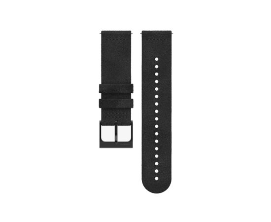 SUUNTO 22MM MICROFIBER ALL BLACK APYRANKė, SS050692000