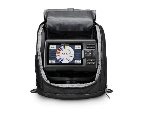 GARMIN STRIKER VIVID 5CV POLEDINėS žūKLėS KOMPLEKTAS SU KEITIKLIU GT8HW-IF, 010-02551-11