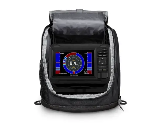 GARMIN ECHOMAP UHD2 52CV POLEDINėS žūKLėS KOMPLEKTAS SU DVIEJų SPINDULIų IF KEITIKLIU, 010-02589-26
