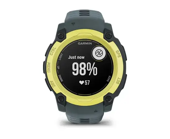 GARMIN INSTINCT E - 40 MM ELEKTRINėS žALIOSIOS CITRINOS SPALVOS, 010-02932-01