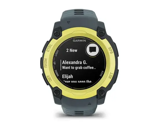 GARMIN INSTINCT E - 40 MM ELEKTRINėS žALIOSIOS CITRINOS SPALVOS, 010-02932-01