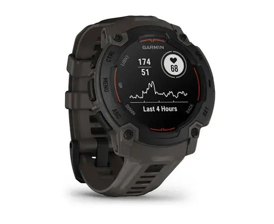 GARMIN INSTINCT E - 45 MM JUODOS SPALVOS, 010-02933-00