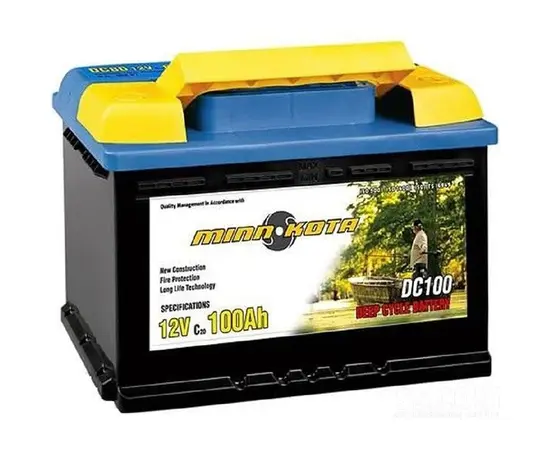 AKUMULIATORIUS MINN KOTA 100 AH SU GNYBTAIS, MINNK-96007