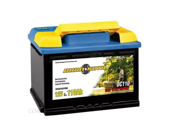 AKUMULIATORIUS MINN KOTA 110 AH SU GNYBTAIS, MINNK-96107