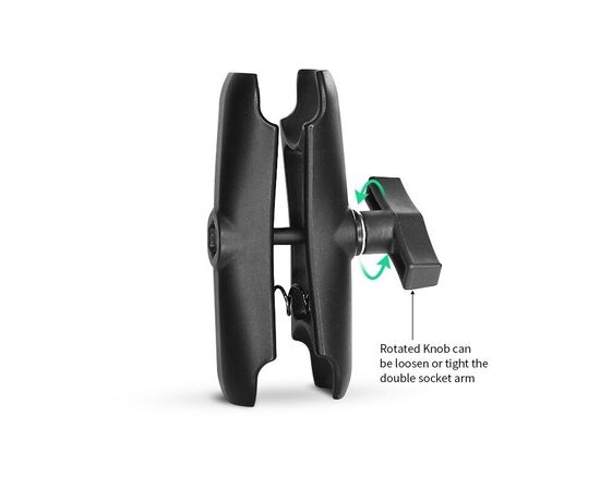 PROMARINE JUNGTIS DVIGUBA DOUBLE SOCKET ARM, C DYDIS, 15CM, PM-C015A