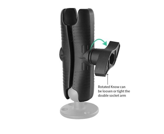 PROMARINE JUNGTIS DVIGUBA DOUBLE SOCKET ARM, D DYDIS, 21CM, PM-D021