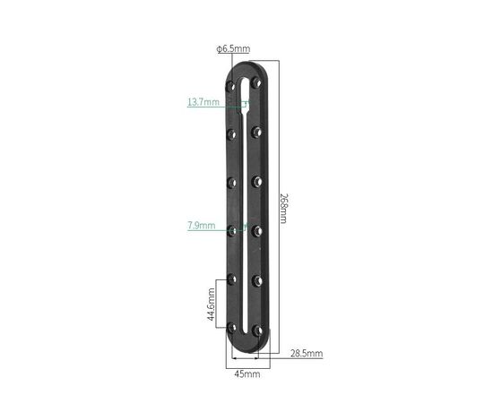 PROMARINE BėGELIS T-TRACK 268MM, PM-TYQ002DG