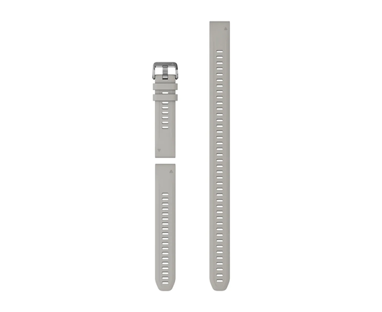 GARMIN QUICKFIT 20 MM šVIESIAI PILKOS SPALVOS NARDYMO APYRANKė, 010-13358-00