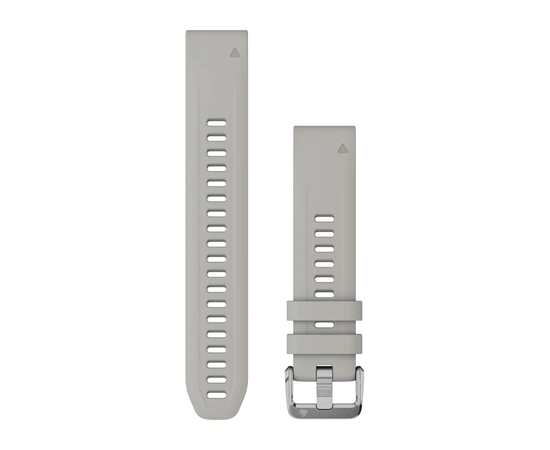 GARMIN QUICKFIT 20 MM šVIESIAI PILKOS SPALVOS NARDYMO APYRANKė, 010-13358-00
