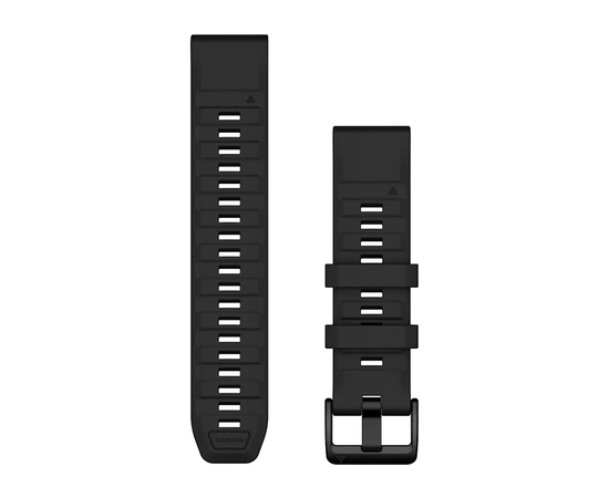 GARMIN QUICKFIT 22MM JUODA SILIKONINė APYRANKė, 010-13392-02