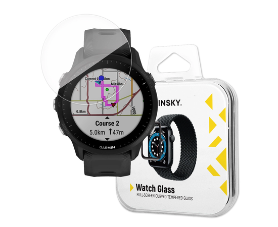 WOZINSKY FULL GLUE GRūDINTAS STIKLAS GARMIN FORERUNNER 965, 5907769366246
