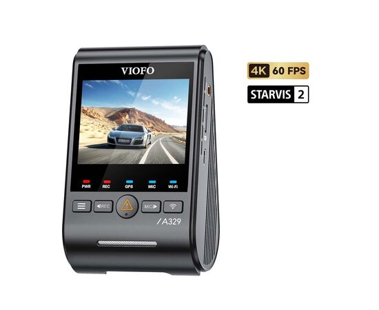 VAIZDO REGISTRATORIUS VIOFO A329 1CH (SSD) 4K 60FPS, A329-1CH VIOFO
