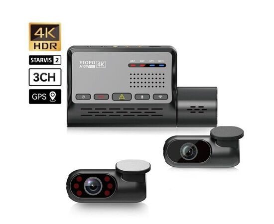VAIZDO REGISTRATORIUS VIOFO A139PRO-3CH, A139-PRO-3CH VIOFO	