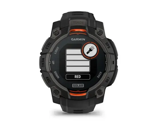 GARMIN INSTINCT 3 - 45 MM SOLAR JUODOS SPALVOS, 010-02934-00