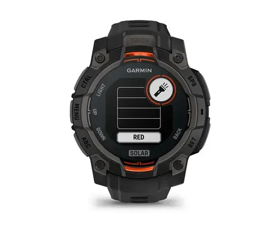 GARMIN INSTINCT 3 - 45 MM SOLAR JUODOS SPALVOS, 010-02934-00