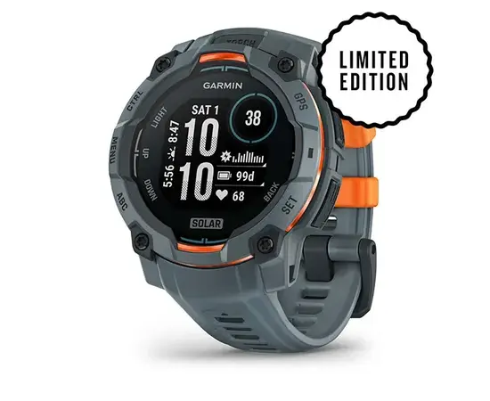 GARMIN INSTINCT 3 - 45 MM SOLAR SAULėLYDžIO SPALVOS, 010-02934-01