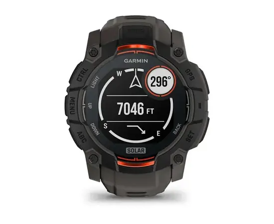 GARMIN INSTINCT 3 - 50 MM SOLAR JUODOS SPALVOS, 010-02935-00