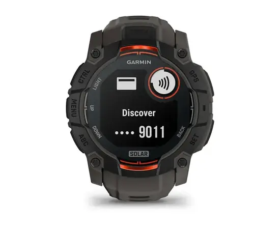 GARMIN INSTINCT 3 - 50 MM SOLAR JUODOS SPALVOS, 010-02935-00