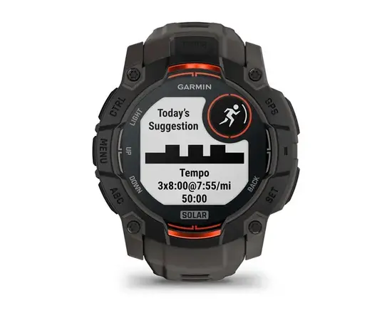 GARMIN INSTINCT 3 - 50 MM SOLAR JUODOS SPALVOS, 010-02935-00