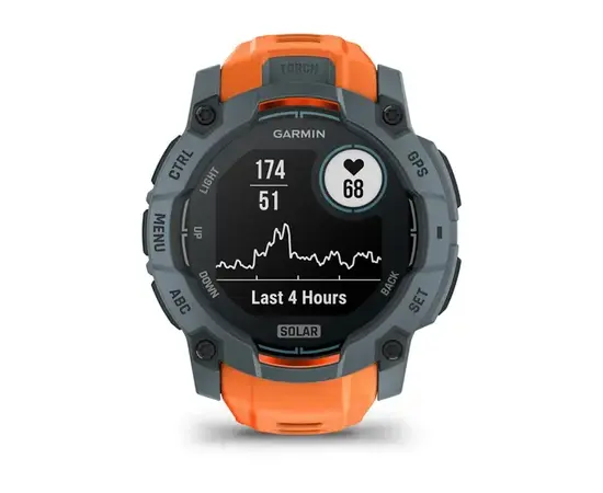 GARMIN INSTINCT 3 - 50 MM SOLAR PRIEBLANDOS SPALVOS, 010-02935-01