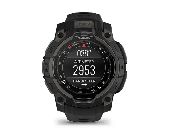 GARMIN INSTINCT 3 - 45 MM AMOLED JUODOS SPALVOS, 010-02936-00