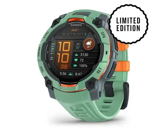 GARMIN INSTINCT 3 - 45 MM AMOLED NEOTROPINėS SPALVOS, 010-02936-01