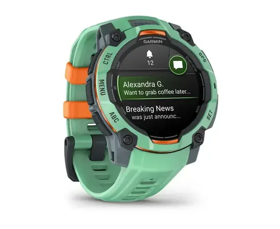 GARMIN INSTINCT 3 - 45 MM AMOLED NEOTROPINėS SPALVOS, 010-02936-01