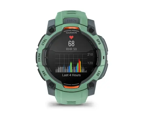 GARMIN INSTINCT 3 - 45 MM AMOLED NEOTROPINėS SPALVOS, 010-02936-01