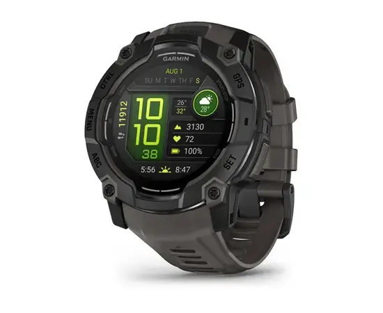 GARMIN INSTINCT 3 - 50 MM AMOLED JUODOS SPALVOS, 010-03020-00