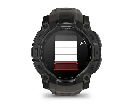 GARMIN INSTINCT 3 - 50 MM AMOLED JUODOS SPALVOS, 010-03020-00