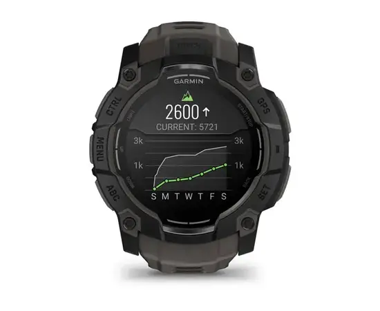 GARMIN INSTINCT 3 - 50 MM AMOLED JUODOS SPALVOS, 010-03020-00