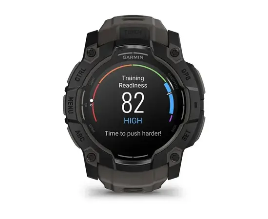 GARMIN INSTINCT 3 - 50 MM AMOLED JUODOS SPALVOS, 010-03020-00