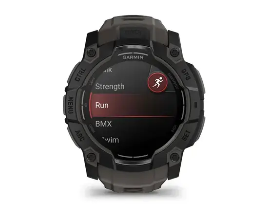 GARMIN INSTINCT 3 - 50 MM AMOLED JUODOS SPALVOS, 010-03020-00