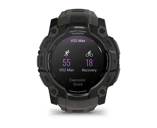 GARMIN INSTINCT 3 - 50 MM AMOLED JUODOS SPALVOS, 010-03020-00